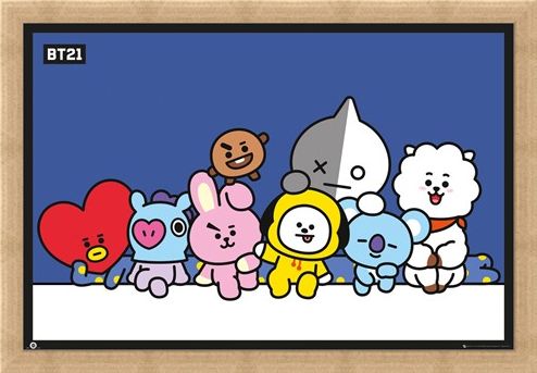 Framed Framed Group Shot! - BT21