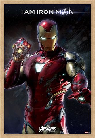 Framed Framed I Am Iron Man - Avengers: Endgame