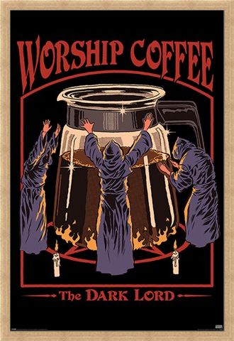 Framed Framed Worship Coffee - Steven Rhodes