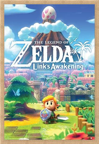 Framed Framed Links Awakening - The Legend Of Zelda