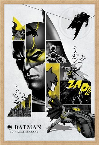 Framed Framed 80th Anniversary - Batman