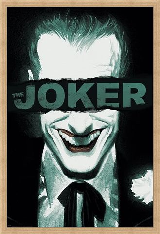 Framed Framed Put on a Happy Face - The Joker