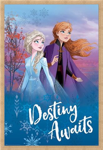 Framed Framed Destiny Awaits - Frozen 2