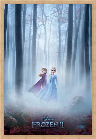 Framed Framed The Enchanted Woods - Frozen 2