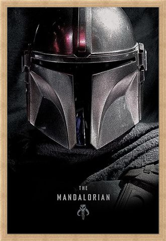 Framed Framed The Mandalorian Dark - Star Wars