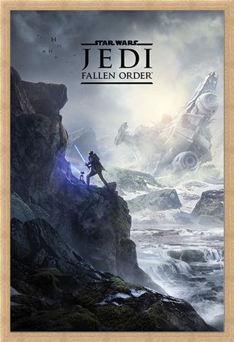Framed Framed Jedi Fallen Order - Star Wars