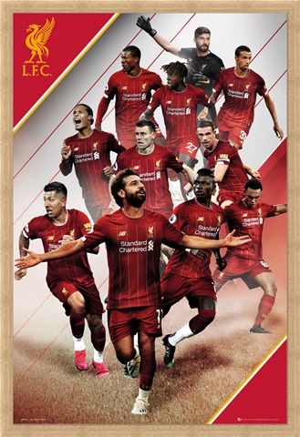 Framed Framed Players 19-20 - Liverpool