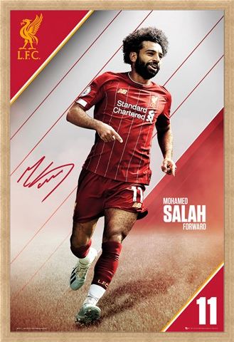 Framed Framed Salah 19-20 - Liverpool FC
