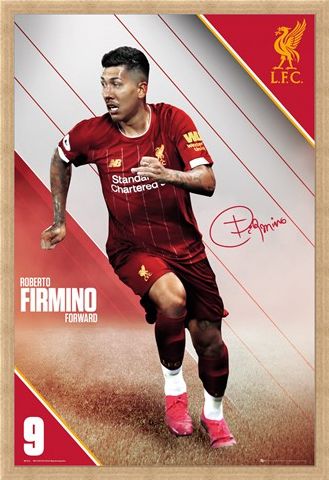 Framed Framed Firmino 19-20 - Liverpool