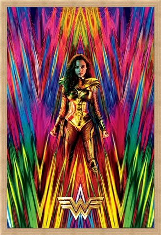 Framed Framed Neon Static - Wonder Woman 1984