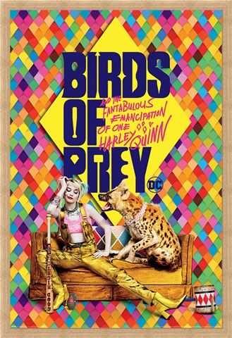 Framed Framed Harley's Hyena - Birds Of Prey
