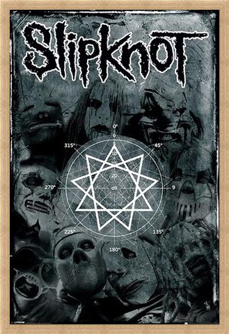 Framed Framed Pentagram - Slipknot