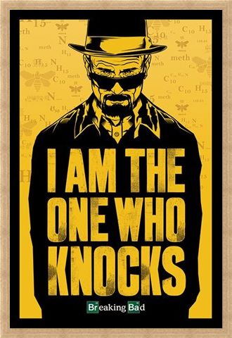 Framed Framed I Am The One Who Knocks - Breaking Bad