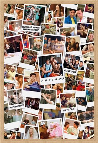 Framed Framed Photo Collage - Friends