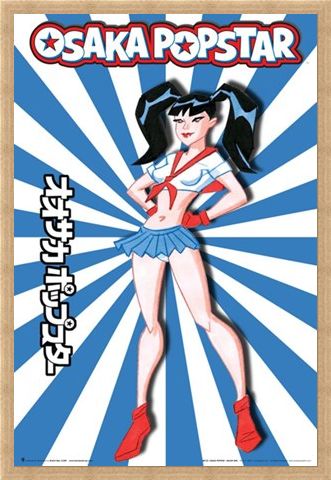 Framed Framed Sailor Girl - Osaka Popstar