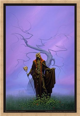 Framed Framed Destroying Angel - Michael Whelan