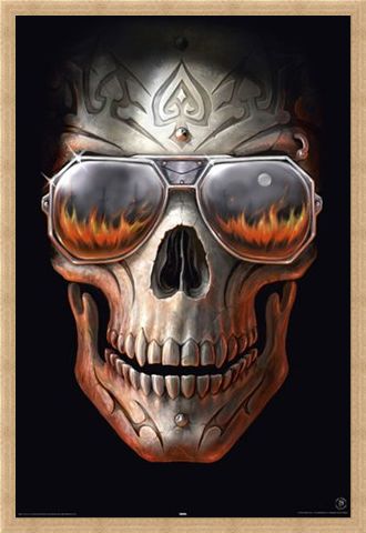 Framed Framed Hellfire - Anne Stokes