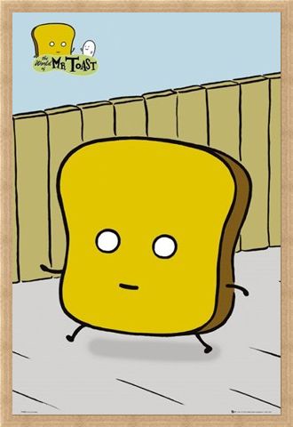Framed Framed Mr Toast - Dan Goodsell