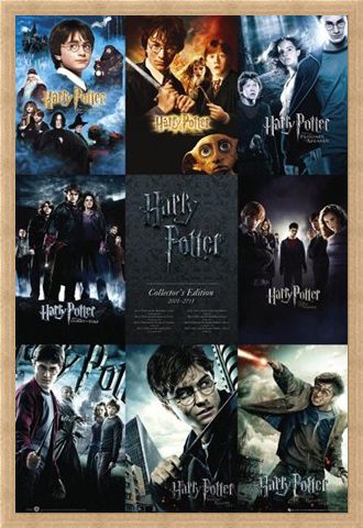 Framed Framed From Boy to Wizard - The Complete Harry Potter
