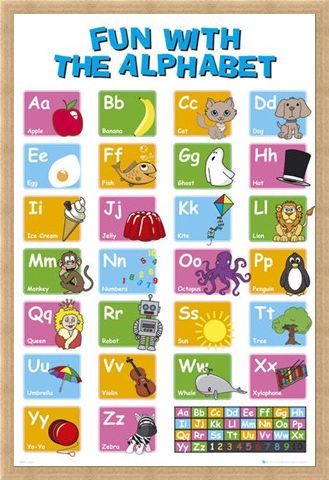 Framed Framed Learn the Alphabet - Educational Letter Fun