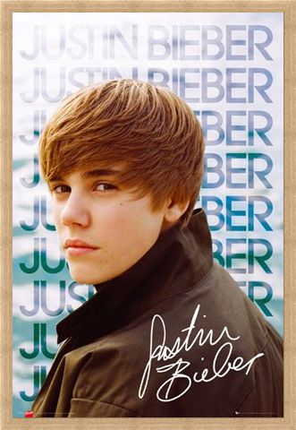 Framed Framed Sidewards Glance - Justin Bieber