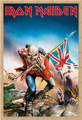 Framed Framed Trooper - Iron Maiden