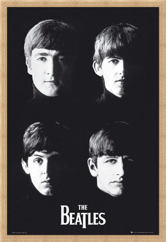 Framed Framed Liverpool Lads - The Beatles