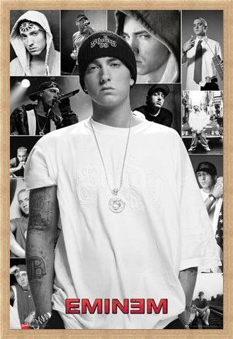 Framed Framed Slim Shady Collage - Eminem