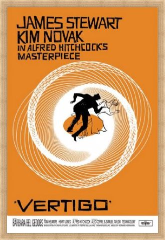 Framed Framed Alfred Hitchcock Masterpiece - Vertigo