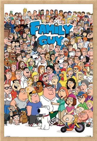 Framed Framed Character Compilation - Family Guy