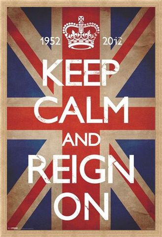 Framed Framed Keep Calm & Reign On - Keep Calm and Carry On