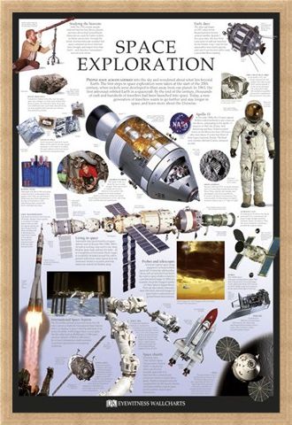 Framed Framed Space Exploration - Dorling Kindersley