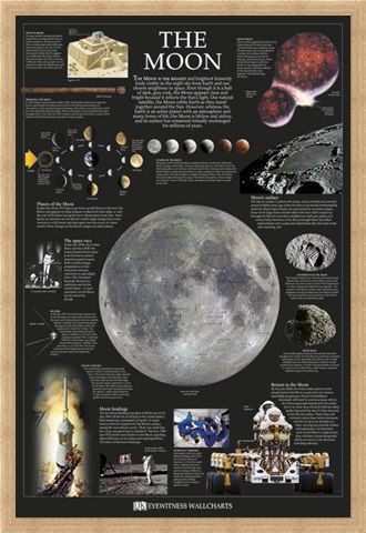Framed Framed The Moon - Dorling Kindersley