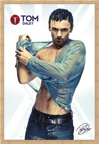 Framed Framed Olympic Heart Throb - Tom Daley
