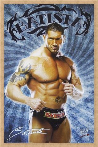 Framed Framed Batista - WWE
