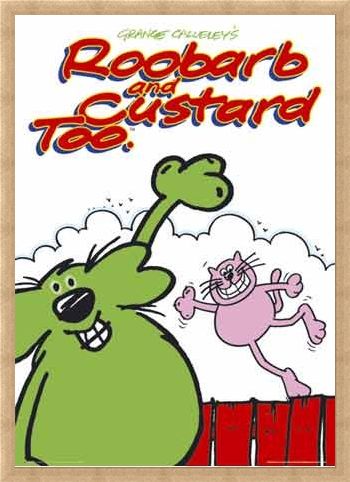 Framed Framed Grange Calleley's Roobarb & Custard - Roobarb & Custard