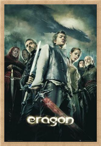 Framed Framed Eragon Movie One Sheet - Eragon