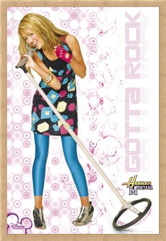 Framed Framed Gotta Rock - Hannah Montana