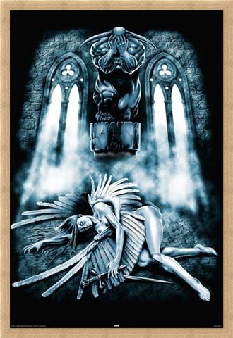 Framed Framed Fallen Angel - Art Worx