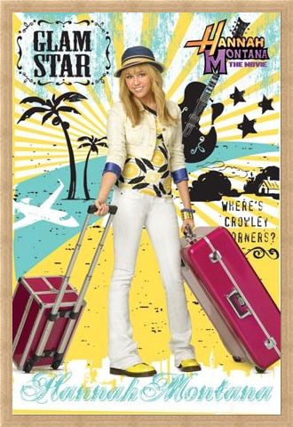 Framed Framed Glam Star - Hannah Montana: The Movie