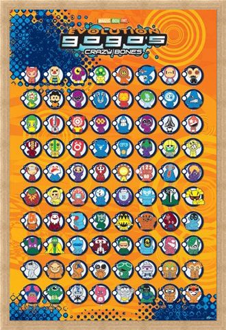 Framed Framed Gogo's Crazy Bones - Magic Box Int.