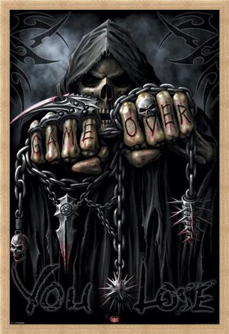 Framed Framed Game Over - You Lose