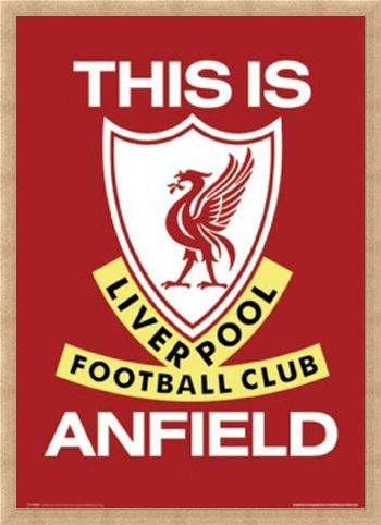 Framed Framed This Is Anfield (Liverpool Football Club Badge) - Liverpool Football Club