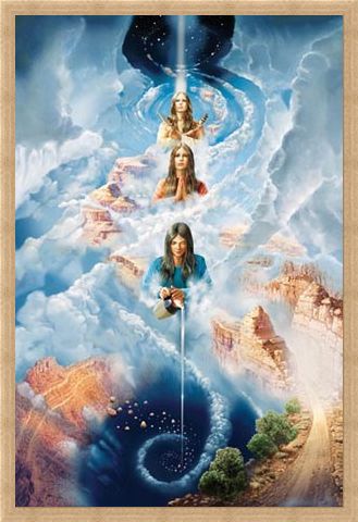 Framed Framed Navajo Creation Myth - John Stephens