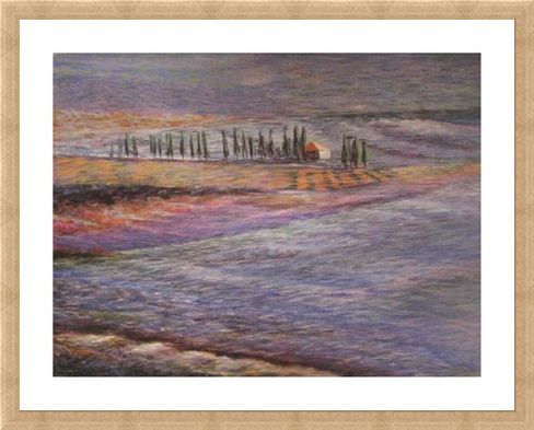 Framed Framed Tuscany No 7 - Stelio Scamanga