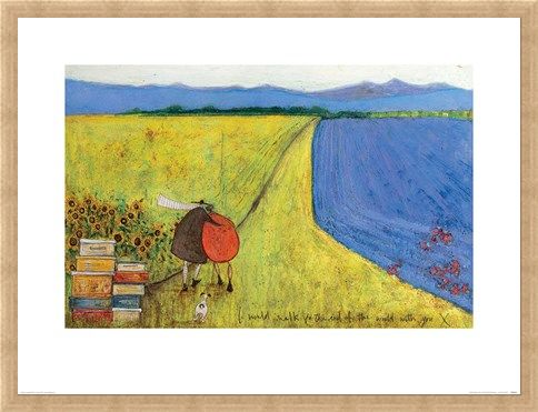 Framed Framed I Would Walk To The End Of The World With You - Sam Toft