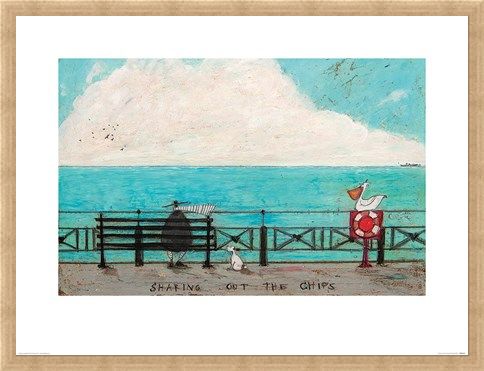 Framed Framed Sharing Out The Chips - Sam Toft