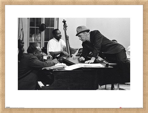 Framed Framed Frank Sinatra - Piano - Time Life