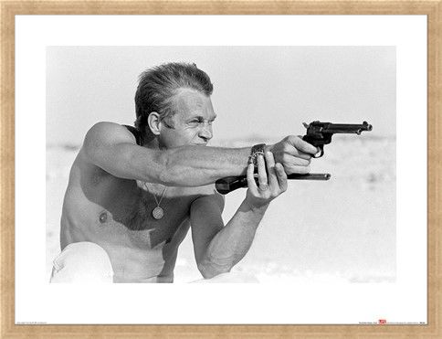 Framed Framed Steve McQueen - Pistols - Time Life