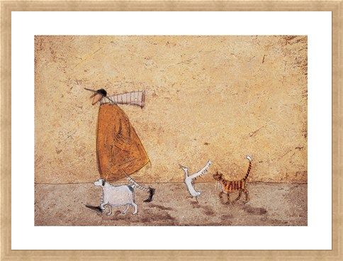 Framed Framed Ernest, Doris, Horace and Stripes - Sam Toft